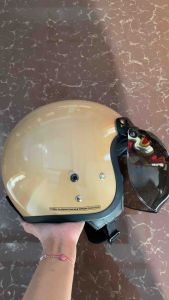 Helm Bogo Dewasa Kaca Cembung Full Leher SNI