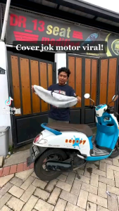 COVER PELAPIS JOK ANTI LICIN PAKAI KARET NMAX PCX AEROX BEAT SCOOPY VARIO