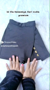 Fashion Anak Perempuan - Rocela Hotpants Rok Celana Anak Perempuan Usia 3-45 Tahun - Hotpants Scuba Terbaru