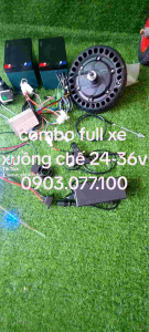 Combo động cơ 36v xe xuồng chế công viên