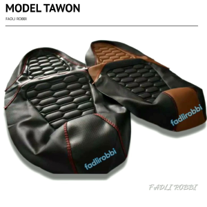 kulit jok motor TAWON sarung jok motor beat/vario/scopy/pcx/nmax cover jok motor kulit jok motor
