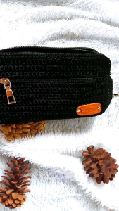 tas rajut multi fungsi banyak ruang uk 21x12
