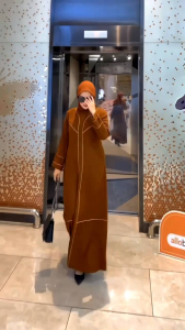 Daftar Gamis Simpel Terkini Edisi Aura Dress Terbaru Produk Chaira Fashion Kekinian 2025