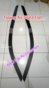 Talang Air Sigra Flat & Side Visor Super Premium