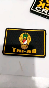 Logo Patc Tempelan Rubber Velcro Warrior Palang Merah Indonesia Bendera Tactical Polisi Brimob NkRI Gilbert Army Store