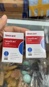 Kim lấy máu thử tiểu đường Sinocare chính hãng 50 kim