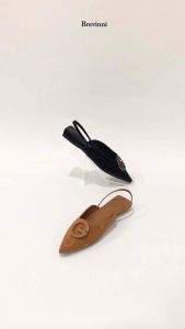 Brevinni Gracelyn Women Slingback Flatshoes || Sepatu Flat Tali Belakang Wanita