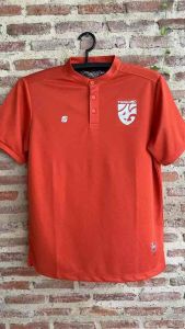 Ego Sport เสื้อกีฬาไทยโทนคอจีน ฟรี - โลโก้ช้างศึกสีเงิน