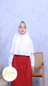 Jilbab Sekolah Instan Tali Serut Pita Best Seller Untuk TK SD SMP SMA (Astry)