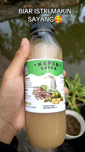 HERBAL KUPER EXTRA 500 ml kuda laut pinang muda alami Jamu