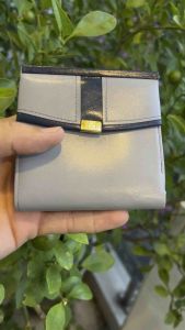 Ví 2hand gấp đôi nữ da thật rất xinh của Nhật -T706