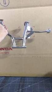 ขาตั้งคู่ ชุบเงา 17" Scoopyi (09-16) Click110i Icon Spacyi Zm เหล็กหนา อย่างดี ของแต่ง มอเตอร์ไซค์