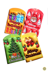 Crafty Knack | 3D (effect only) Christmas Glossy Holidays Ang Pao Ampao Money Envelope