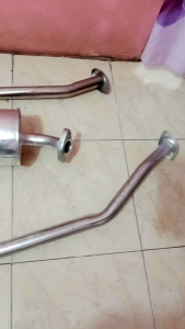 knalpot standart full set AVANZA dan XENIA pemasangan PNP tanpa las