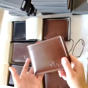 Dompet Pria Kulit Sapi 100% Premium | Dompet Pria Lipat Pendek Kulit Sapi Berkualitas