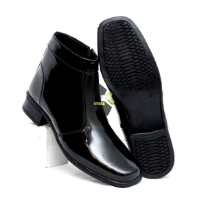 Sepatu PDH wanita OOTD Resleting Formal Kerja Kantoran Security Wanita Outsol Khusus Terbaru 2025