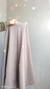 Audy skirt Korean loose Maxi skirt rok wanita anti kusut rok flare scuba premium halus