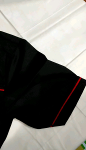 Kemeja PSHT Bordir Motif Pembukaan Lengan Pendek Nagata Drill