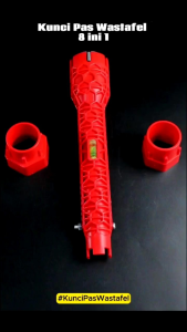 Kunci Pas Wastafel 8in1 Faucet Sink Installer Soket Kran Pipa Multi-fungsi
