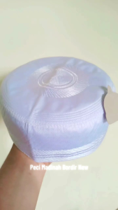 Peci Madinah Bugis Original Premium Dewasa/Kopiah Madinah Bugis Untuk Haji dan Umroh/Songkok Putih Bahan Premium Dewasa Laki - Laki