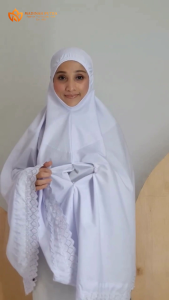 Mukena Telekung Mini & Bergo Umrah Haji Model Saku