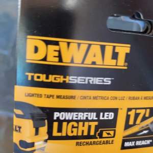 Dewalt 25 ft. Tape Measure with Rechargeable LED Light