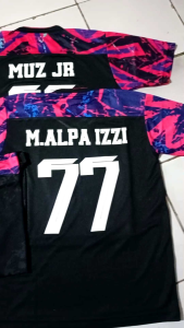 Jersey Futsal Setelan Bisa Custom Nama Nomor Punggung