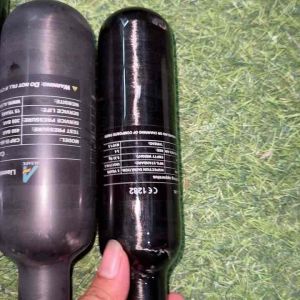 Carbon fiber for pcp .22L .3L .37L .42L .48L .50L .58L .700L 6000psi m/18 tread