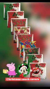 Christmas Throw Pillow Cases For Sale 17”x17” BODEGA SALE