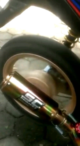 Knalpot Drag SC Full Bunglon Beat: Aksesoris Motor Berkualitas
