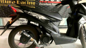 Aksesoris Motor Beat: Knalpot F1 Karbu, Full Chrome, Karbon Leheran & Vario 110 SC