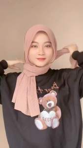 Pashmina Plisket Ceruty Babydoll Premium: Desain Fashionable & Kehangatan