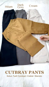 Celana Cutbray Basic Premium Wide Lide: Celana Kerja Wanita Nyaman