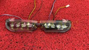 (Dragon Scale) Perodua Myvi Gen3 2018-2024 Axia 2023 Se Advance Side Mirror Led Winker Lamp Dynamic Light Running Signal