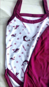 Jumper bayi perempuan model kutung/tanpa lengan chamcham baby