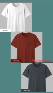 baju kaos pria dewasa kaos kaos oblong polos lengan pendek paket kaos 3pcs harga grosir |kaos halus|kaos oblong lengan pendek UK M-L-XL-XXl