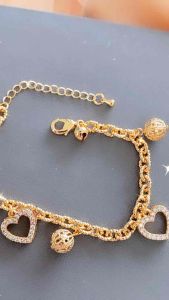 Gelang xuping love gold mata love CXB538