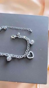 Gelang Xuping Silver Love Bola Rantai CXB523