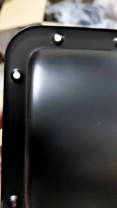 Handle tanam box speaker model oval - Besi Import 1 unit