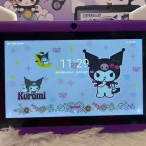 KOMI Kuromi Dual Sim Android Tablet TF Memory 256GB with Random Freebies Gift for Kids