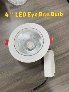 JOYEASE 4” 20W LED Spot Eyeball Bulb Ceiling Downlight 4000K/6000K Spotlight Lamp Recessed Lighting Fixture 4” Spot Light Down Light