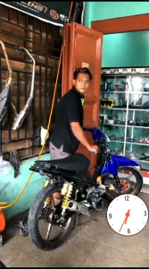 KNALPOT NORIFUMI GTX PRO CARBON Untuk Pnp Motor Bebek