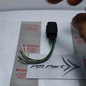 Socket soket male sensor CKP pin 6 asli ori ckp esp fi honda new vario 125 150 LED ESP