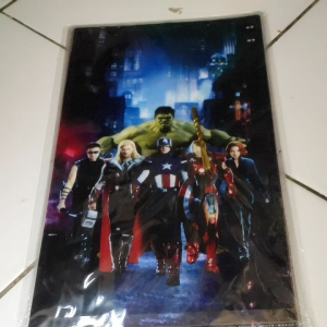 Plastik Snack Ulang Tahun AVANGER (ultah) / Plastik Karakter / Plastik OPP HUCK/AVENGER 10 pcs