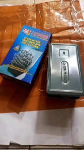 fujiyama set 25pcs mata bor besi dan alumunium UK 1-13mm