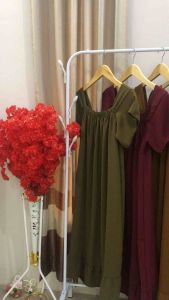 Dress Daster Fuji Cringkle Airflow Homedress Daster Fuji