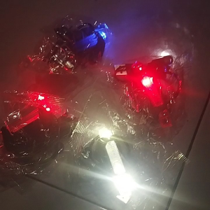 Lampu led Sepeda Usb Charger Belakang