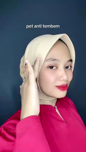 PAKET HEMAT 2 PCS CIPUT TURKI CEPOL LUBANG TELINGA//CIPUT MARSHA ANTY SLIP//dalaman hijab