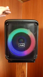 ลำโพงบูททูธดอกลำโพง 8 นิ้ว BTS1783 เสียงดี หนักแน่น ดูหนัง ฟังเพลง ร้องคาราโอเกะสนุกแถมไมค์ลอย