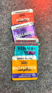 CBD Professional Hair Mask Sachet Keratin Collagen || CBD Hair Mask Sachet For Traveling And Repair